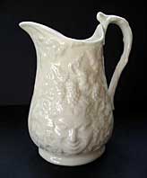 Belleek pottery image - BEAUTIFUL BELLEEK IRISH PORCELAIN MASK JUG THIRD BLACK MARK OR 1ST GREEN PERIOD C.1926-55